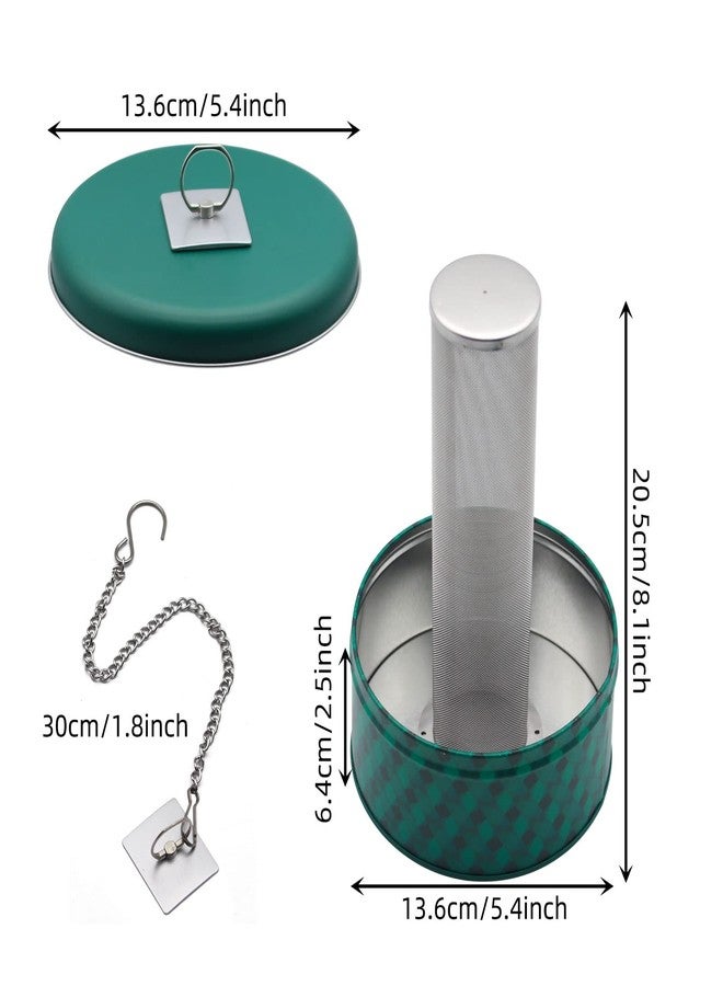Abustle pig Chameleon Feeding Bowl,Hookable Lizard Feeder with Metal Mesh Column for Prey to Climb and Move,Suitable for Lizard, Iguana, Gecko,Bearded Dragon - Image 2
